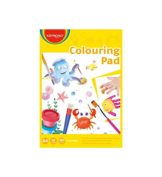 Pad de Pintura para Témperas, Pint. al Dedo, Pint. Acrílicas.